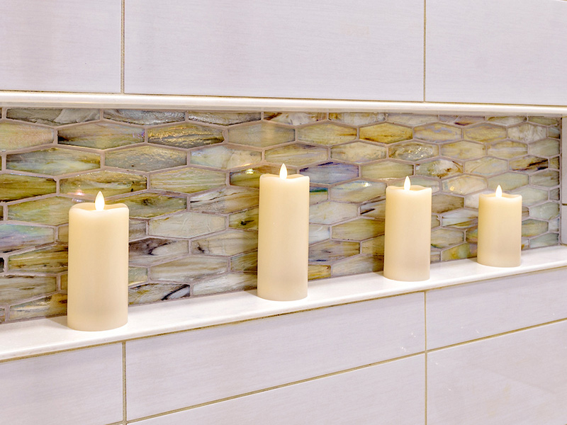 Tile as Art in an Updated Master Bath